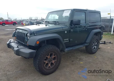 2012 Jeep Wrangler Sport z USA, uszkodzony, nr VIN 1C4AJWAG0CL124742
